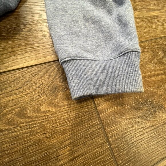 Nike Dri-Fit Cropped Training Hooded Sweatshirt, Blue, Sz M, Athletic, Workout - Picture 5 of 12